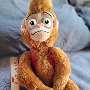 Abu, the monkey character from the movie Aladdin, 18" EUC